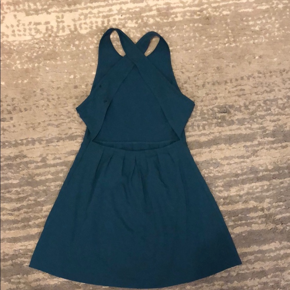 Express 👗 teal dress - Picture 2 of 3